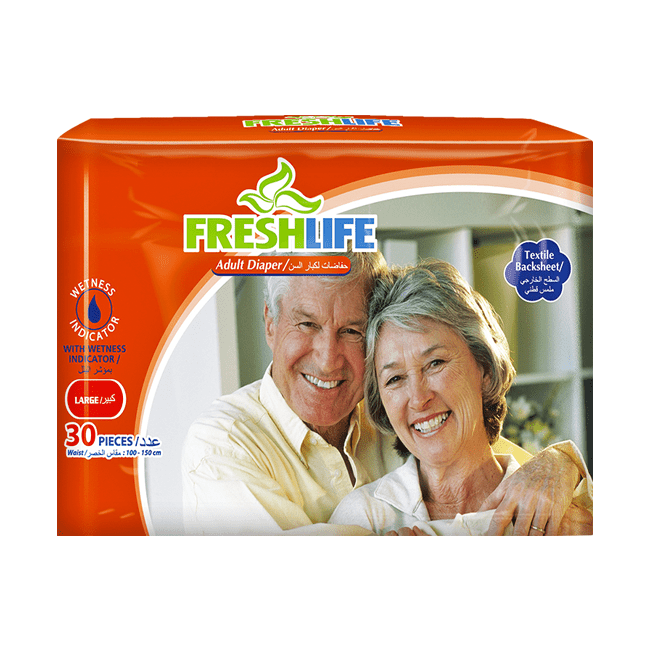 Fresh Life Adult Diaper- Large (30pcs)