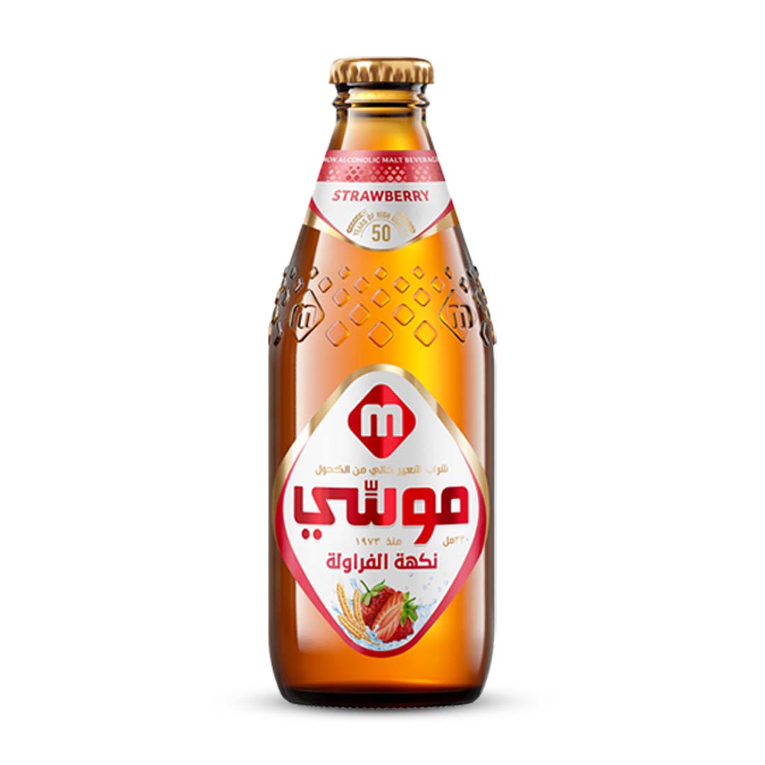 Moussy Strawberry Flavor-Malt Beverage
