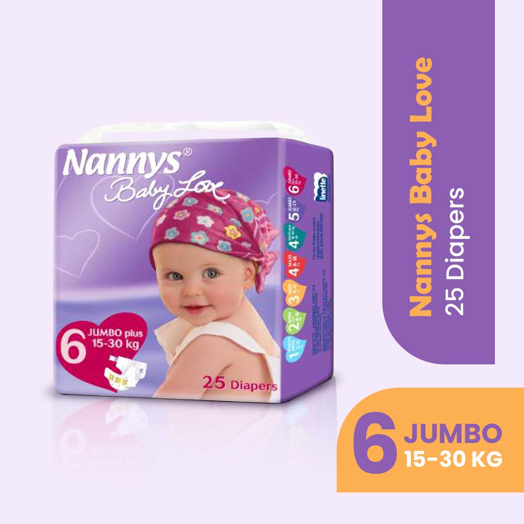 Nannys Baby Love Diaper Jumbo (15-30 kg)