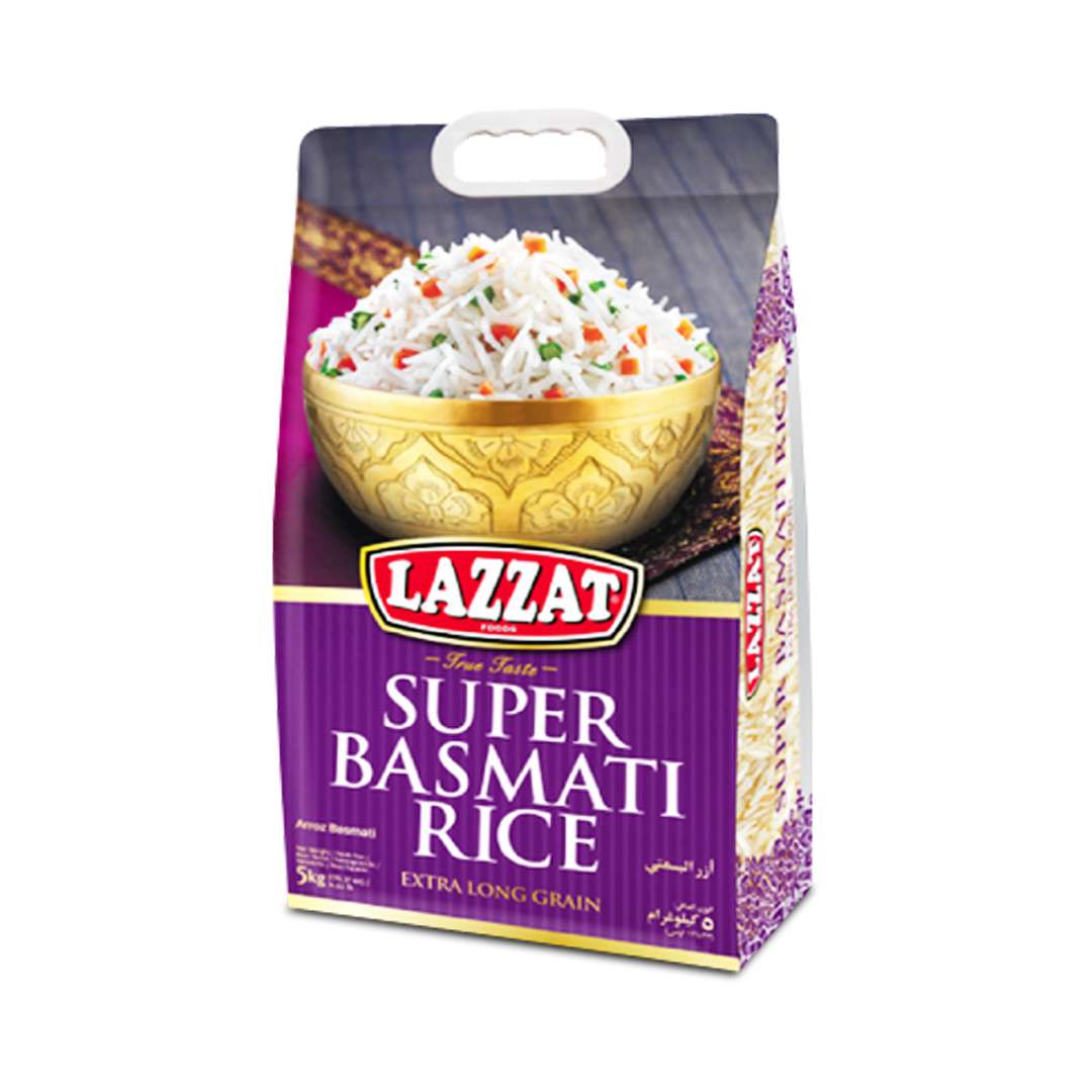 Lazzat Super Basmati Rice 5kg (Pakistan)