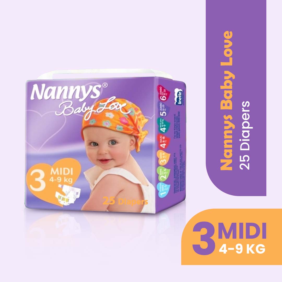 Nannys Baby Love Diaper (4-9 kg)