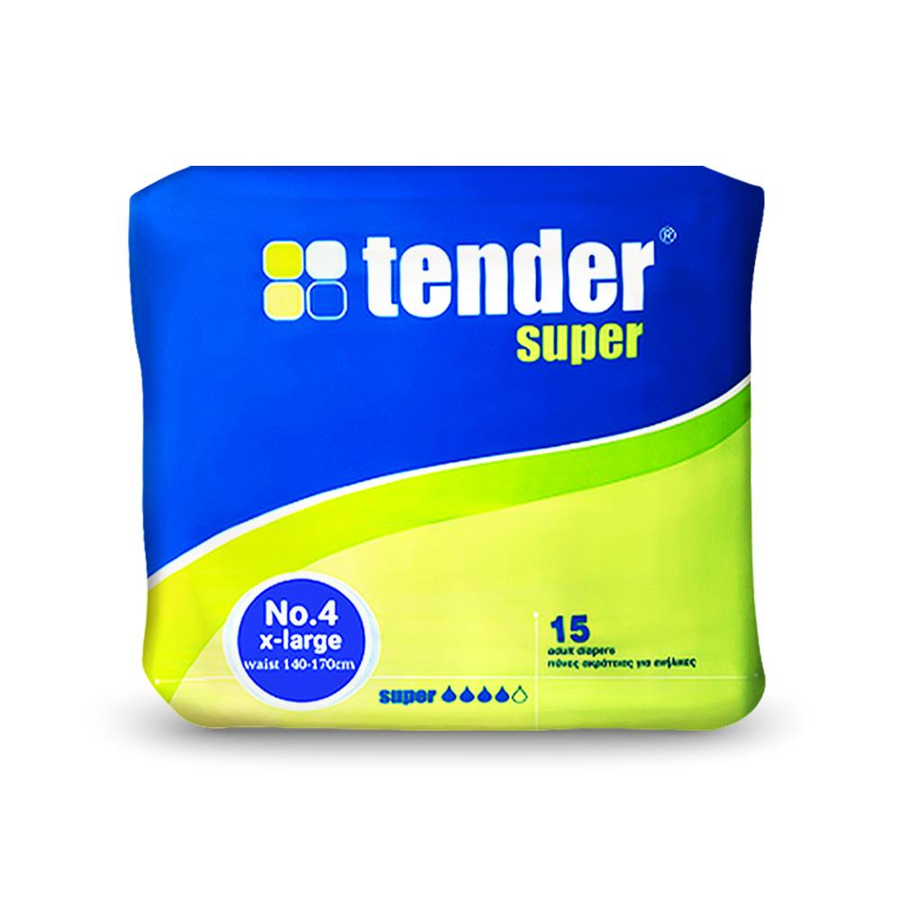 Tender Adult Diaper - XL (15pcs)