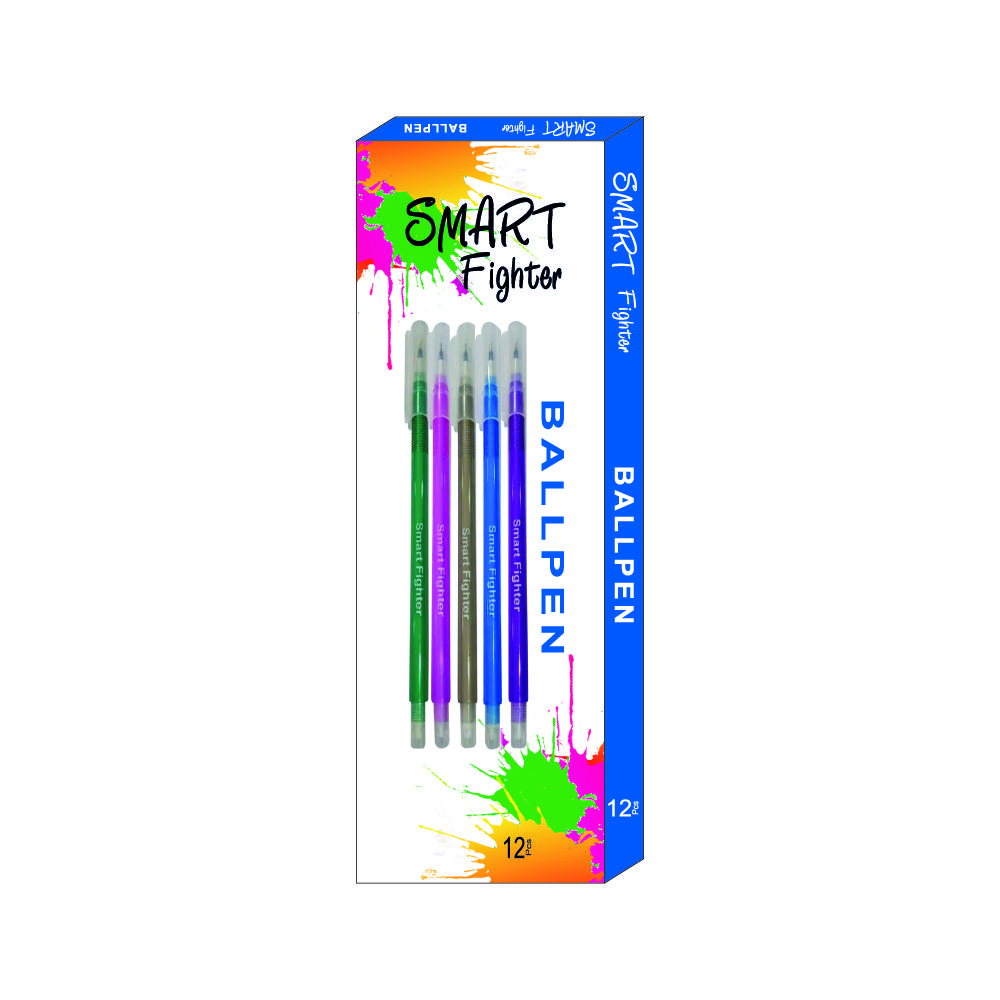 Smart Ball Point Pen Color body - Multi color