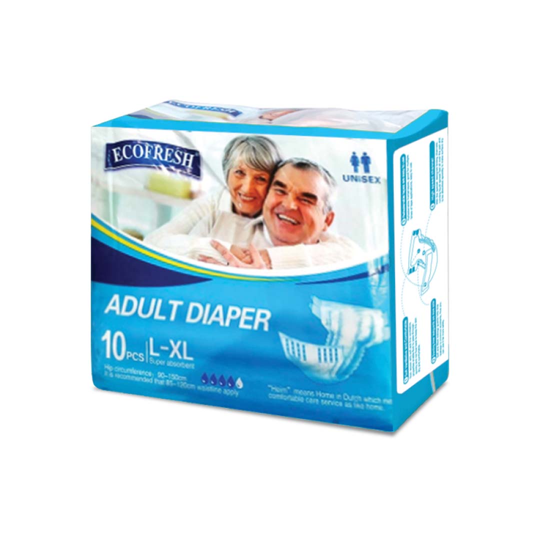 Ecofresh Adult Diaper (Belt) – L (10pcs)