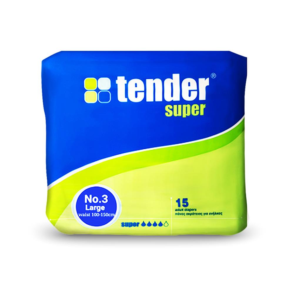 Tender Adult Diaper - Large (15pcs)