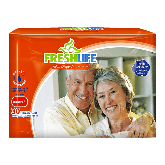 Fresh Life Adult Diaper - Medium (30pcs)