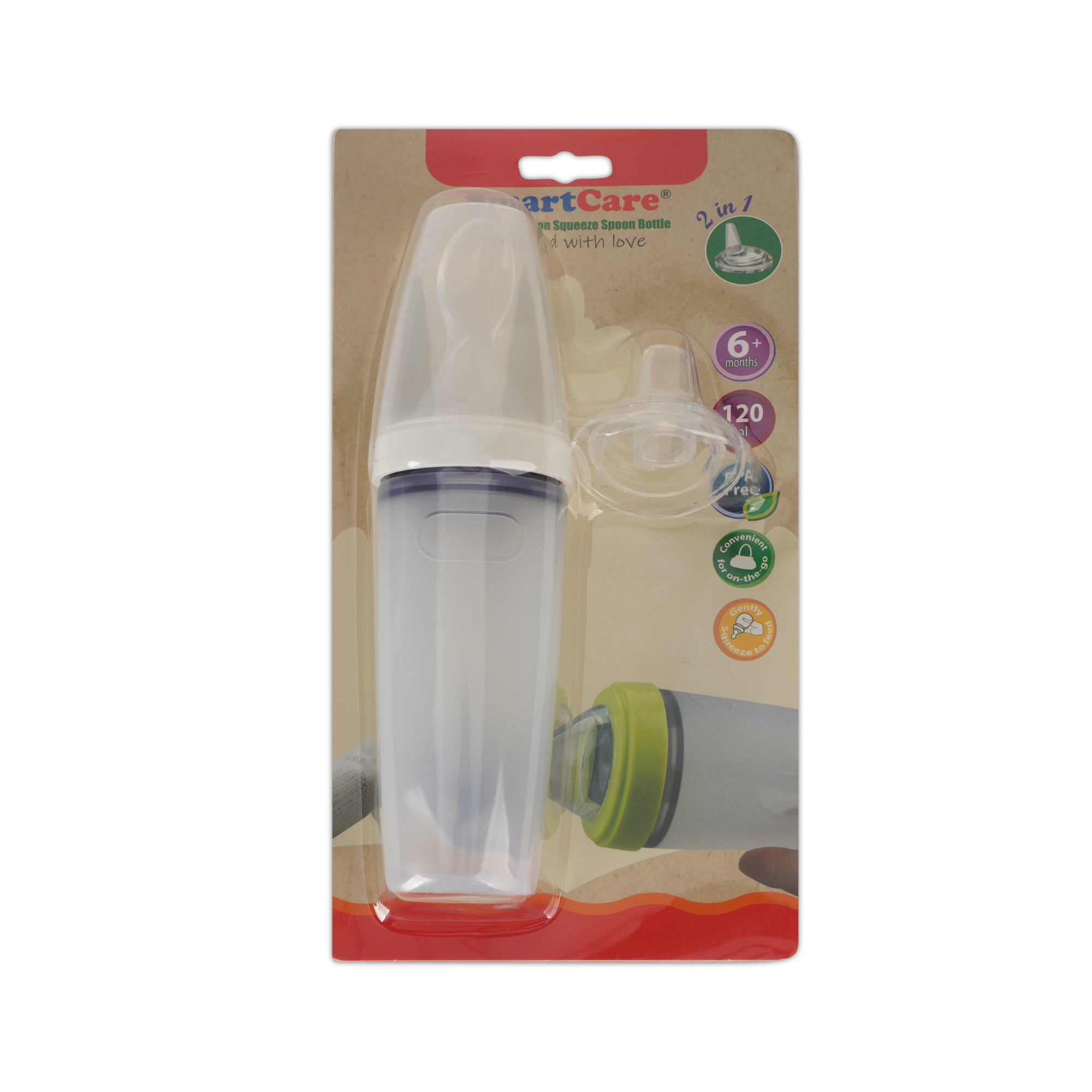 SmartCare - multi-function Squeeze Spoon Bottle (120 ml)