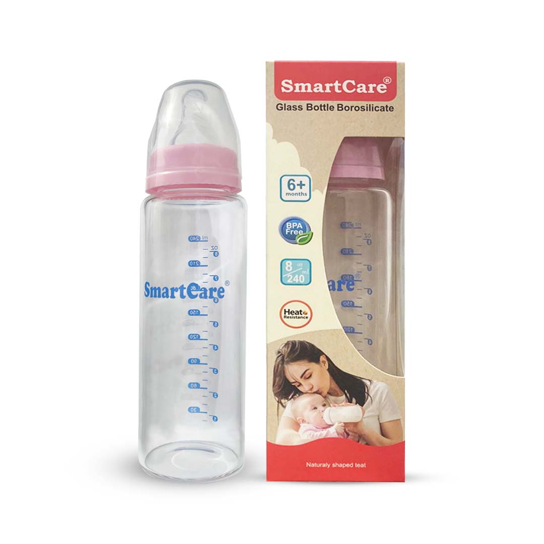 Smart Care Borosilicate Glass Bottle (8oz)