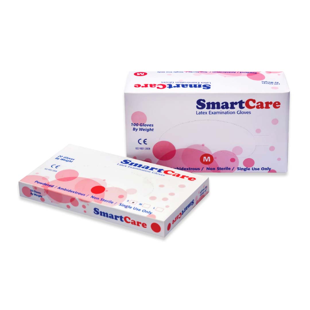 SmartCare Surgical Examination Gloves (100pcs)