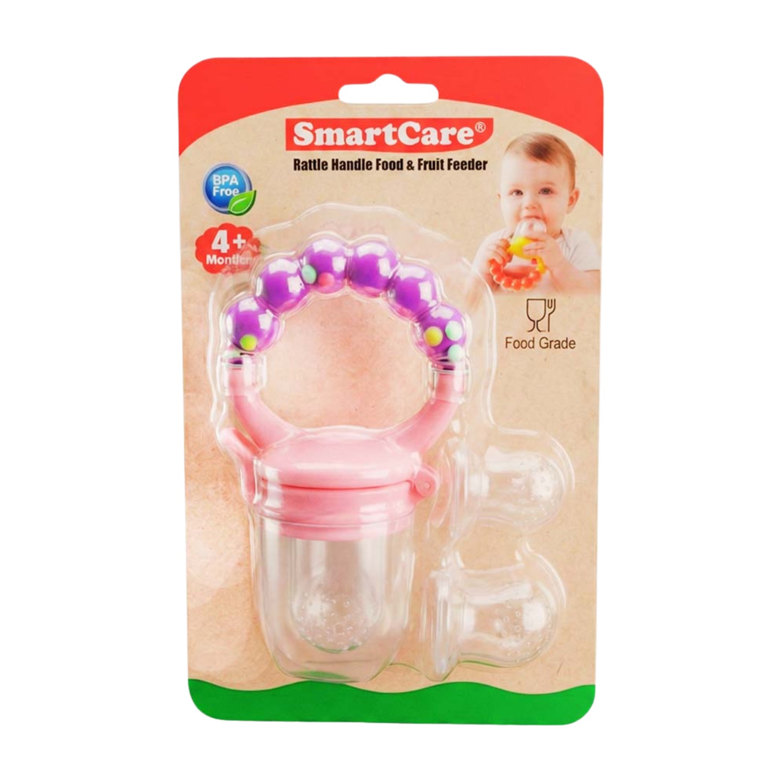 Smart Care Silicon Fresh Fruit Feeder With 2 Sac Extra