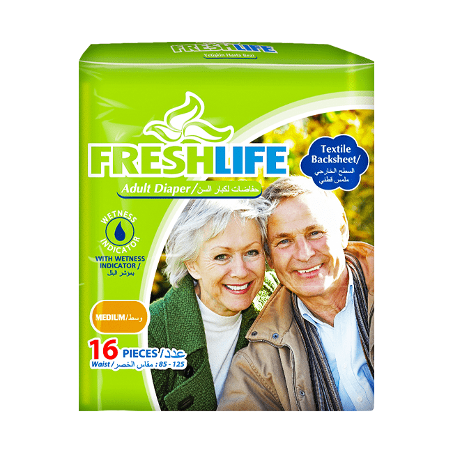 Fresh Life Adult Diaper - Medium (16pcs)