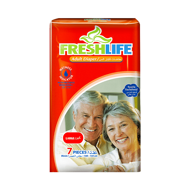 Fresh Life Adult Diaper - Large (7pcs)